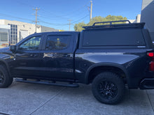 Chev SILVERADO 1500 5ft 2020+ BLACK TITAN HYBRID CANOPY - Stainless Steel Alloy Modular