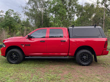 Dodge RAM 1500 5ft 2020+ BLACK TITAN HYBRID CANOPY - Stainless Steel Alloy Modular