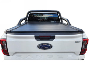 Ford RANGER RA (NEXT GEN) DC 2022+ ELECTRIC ROLLER SHUTTER COVER for Sports Bar tonneau hard lid