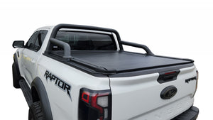 Ford RAPTOR RA (NEXT GEN) DC 2022+ MANUAL ROLLER SHUTTER COVER for Sports Bar tonneau hard lid