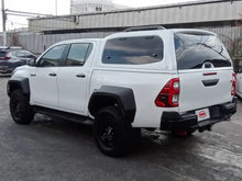 Painted Toyota HILUX SR5 2015-2024 DC V2 Steel Canopy - Super White 040