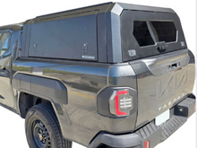 KIA TASMAN 2025+ BLACK TITAN HYBRID CANOPY - Stainless Steel Alloy Modular