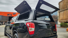 Ssangyong MUSSO XLV 2019-2024 BLACK TITAN HYBRID CANOPY - Stainless Steel Alloy Modular