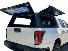 Toyota HILUX SR5 ROGUE DC 2026+ BLACK TITAN HYBRID CANOPY - Stainless Steel Alloy Modular