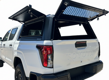 Toyota HILUX SR5 ROGUE DC 2026+ BLACK TITAN HYBRID CANOPY - Stainless Steel Alloy Modular