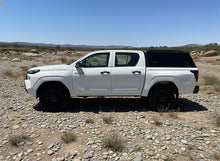 Toyota HILUX SR5 ROGUE DC 2026+ BLACK TITAN HYBRID CANOPY - Stainless Steel Alloy Modular