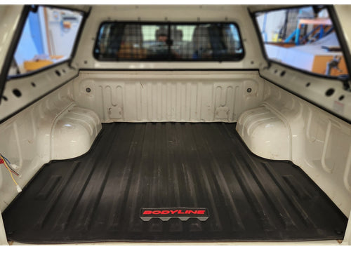 Toyota HILUX SR SR5 DC 2015-2024 UTE TUB MAT - Heavy Duty Moulded Rubber Mat (for Spray & Naked tub)