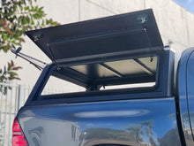 Toyota HILUX REVO SR5 DC 2015-2024 BLACK TITAN HYBRID CANOPY - Stainless Steel Alloy Modular