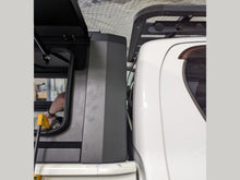 Toyota HILUX REVO SR (J-DECK) DC 2015-2024 BLACK TITAN HYBRID CANOPY - Stainless Steel Alloy Modular