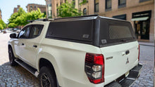 Mitsubishi TRITON MQ MR DC 2015-2023 BLACK TITAN HYBRID CANOPY - Stainless Steel Alloy Modular