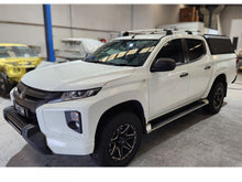 Mitsubishi TRITON MQ MR DC 2015-2023 BLACK TITAN HYBRID CANOPY - Stainless Steel Alloy Modular