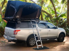 Mitsubishi TRITON MQ MR DC 2015-2023 BLACK TITAN HYBRID CANOPY - Stainless Steel Alloy Modular