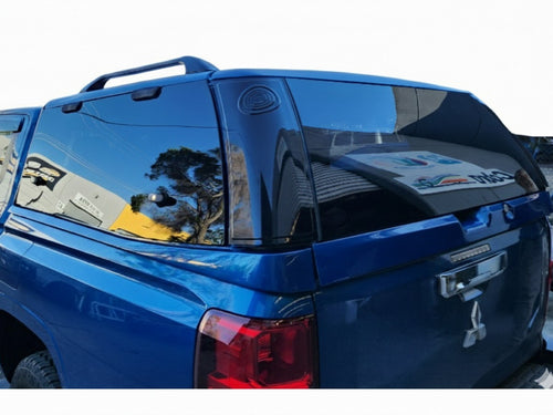 Mitsubishi TRITON MV 2024+ DC V4 Steel Canopy with Lift-Up Side Windows