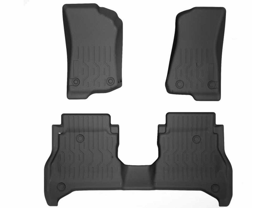 Jeep GLADIATOR DC 2020+ Bodyline 3D Floor Mats FloorLiner Carpet Protection