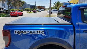 FORD RAPTOR DUAL CAB 2012-2021 ELECTRIC ROLLER SHUTTER COVER for Sports Bar tonneau hard lid