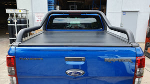 FORD RAPTOR DUAL CAB 2012-2021 ELECTRIC ROLLER COVER & EXTENDED ROLL BAR COMBO