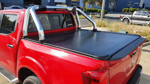 NAVARA NP300 DC 2015-2020 ELECTRIC ROLLER SHUTTER COVER for Sports Bar tonneau hard lid