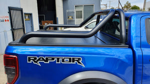 FORD RAPTOR DUAL CAB 2012-2021 ELECTRIC ROLLER COVER & EXTENDED ROLL BAR COMBO