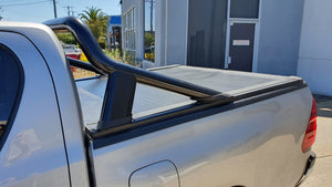 TOYOTA HILUX REVO DC 2015-2025 ELECTRIC ROLLER SHUTTER COVER for Sports Bar tonneau hard lid