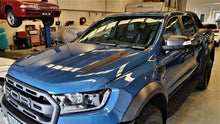 Ford Ranger, Raptor, Everest (PX) 2015-2021 AIR DESIGN Hood Vents Set - Satin Black (Bonnet Scoop)