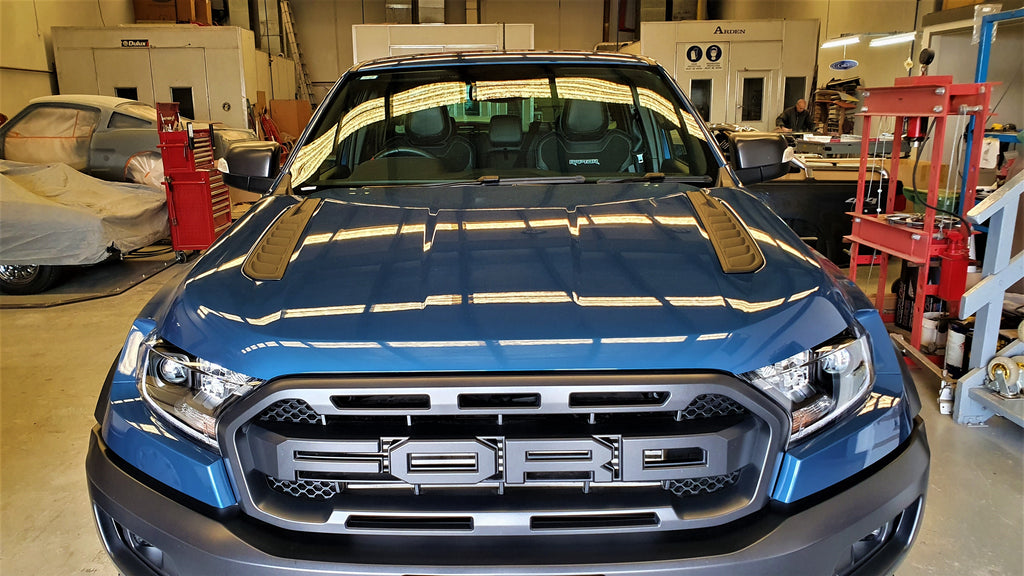 For Ranger Hood Ford Ranger, Raptor, Everest (PX) 2015-2021 AIR DESIGN Hood Vents Set ...