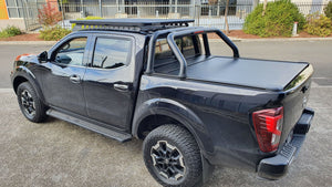 NAVARA NP300 DC 2021+ ELECTRIC ROLLER SHUTTER COVER for Sports Bar tonneau hard lid (PRO-4X, N-Trek, ST, ST-X, RX, SL)