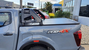 NAVARA NP300 DC 2021+ ELECTRIC ROLLER SHUTTER COVER for Sports Bar tonneau hard lid (PRO-4X, N-Trek, ST, ST-X, RX, SL)
