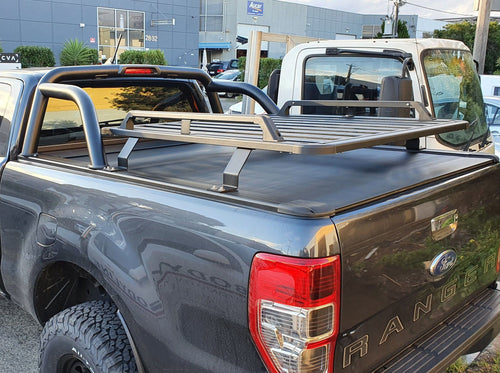 FORD RANGER EXTRA CAB 2012-2021 ELECTRIC ROLLER SHUTTER COVER for Sports Bar tonneau hard lid