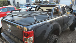 FORD RANGER EXTRA CAB 2012-2021 MANUAL ROLLER SHUTTER COVER for Sports Bar tonneau hard lid