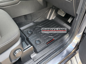 Ford NEXT GEN RANGER DC 2022+ Bodyline 3D Floor Mats FloorLiner Carpet Protection