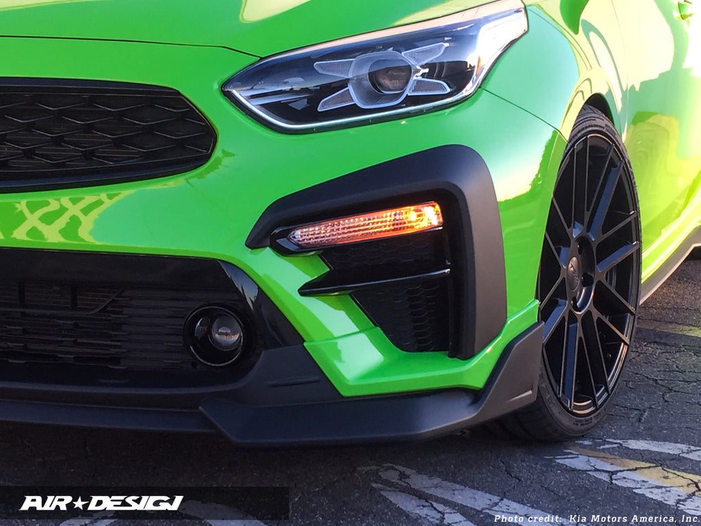 KIA CERATO 20192021 AIR DESIGN Air Curtains (Sedan/Hatch) SATIN BLA