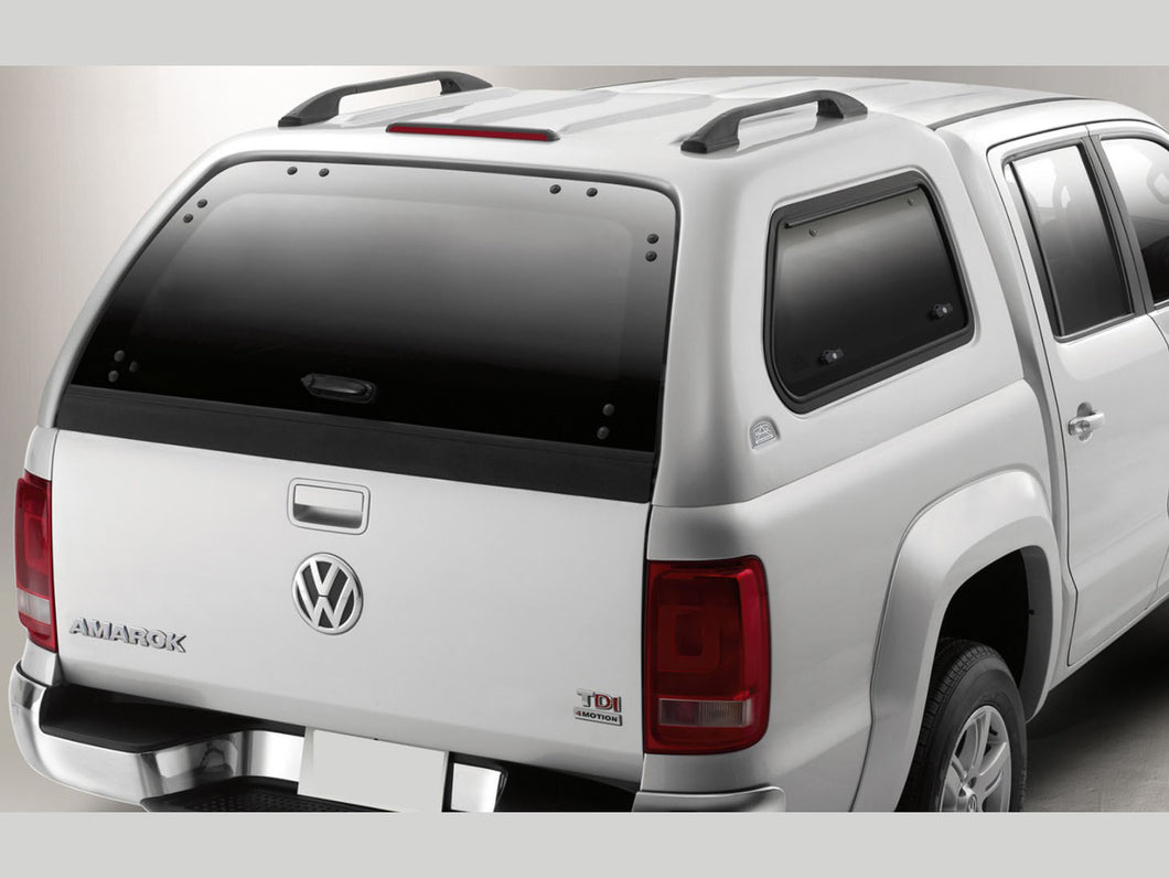 Painted VW AMAROK 2010-2021 DC MAX PREMIUM FULL OPTION CANOPY with Lift Up Side Windows