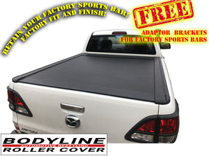 MAZDA BT-50 DC (UP, UR) 2012-2020 ELECTRIC ROLLER SHUTTER COVER for Sports Bar tonneau hard lid