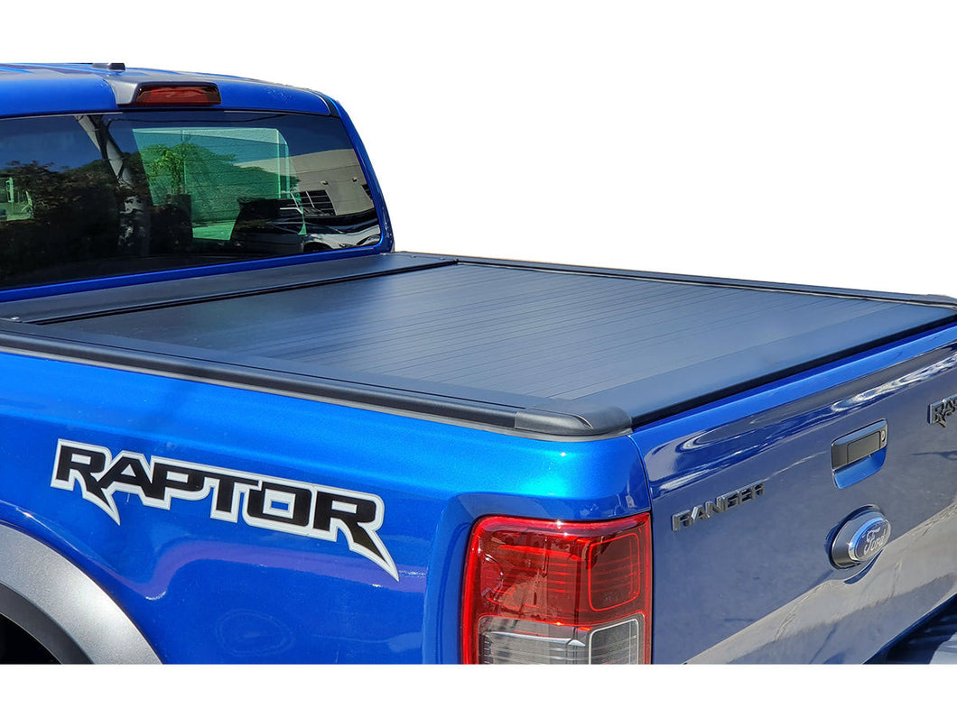 FORD RAPTOR DUAL CAB 2012-2021 ELECTRIC ROLLER SHUTTER COVER for Sports Bar tonneau hard lid