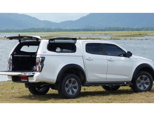 Painted Isuzu D-MAX 2021+ DC MAX LUXURY FULL OPTION CANOPY with Lift Up Side Windows