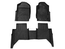 Ford RANGER PX PX2 PX3 DC 2012-2021 Bodyline 3D Floor Mats FloorLiner Carpet Protection