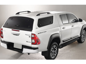 Painted Toyota HILUX REVO 2015-2021 DC MAX PREMIUM FULL OPTION CANOPY with Lift Up Side Windows