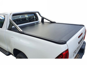 TOYOTA HILUX REVO EXTRA CAB 2015-2024 ELECTRIC ROLLER SHUTTER COVER for Sports Bar tonneau hard lid