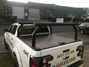 BLACK LADDER RACK 1500mm for WILDTRAK ROLLER COVER Tonneau Easy Fit Super Strong