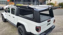 Jeep GLADIATOR DC 2020+ BLACK TITAN HYBRID CANOPY - Stainless Steel Alloy Modular