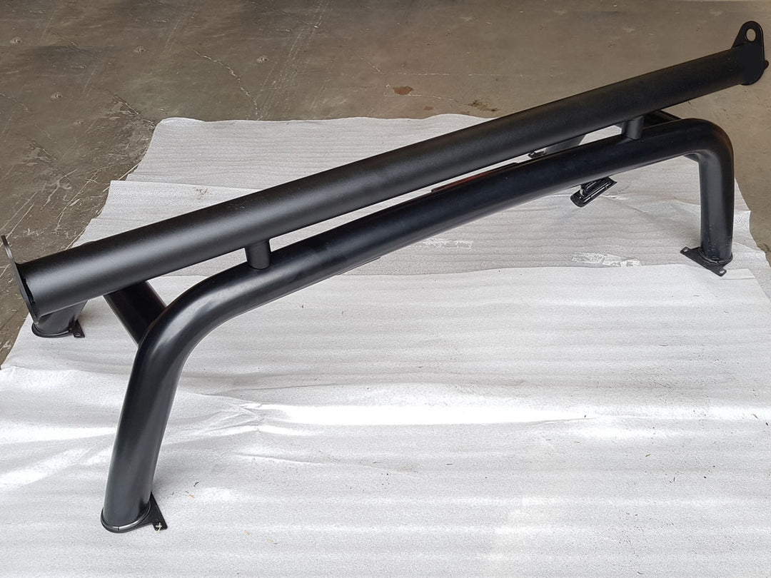 BLACK HALF LADDER RACK 1500mm for ROLL / SPORTS BAR Tonneau Easy Fit S ...