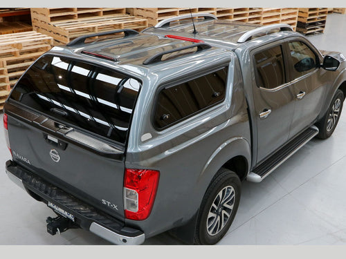 Painted Nissan NAVARA NP300 D23 2015-2020 DC MAX PREMIUM FULL OPTION CANOPY with Lift Up Side Windows