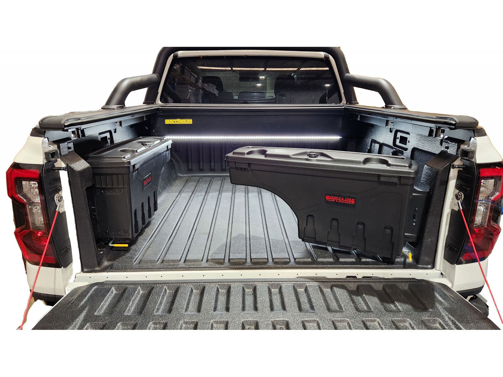 Ford RANGER RA (NEXT GEN) 2022+ SMART TUB LOCKER - Secure Swing Lift o ...
