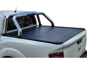 NAVARA NP300 DC 2021+ ELECTRIC ROLLER SHUTTER COVER for Sports Bar tonneau hard lid (PRO-4X, N-Trek, ST, ST-X, RX, SL)