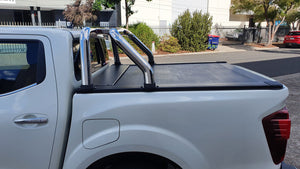 NAVARA NP300 DC 2021+ ELECTRIC ROLLER SHUTTER COVER for Sports Bar tonneau hard lid (PRO-4X, N-Trek, ST, ST-X, RX, SL)