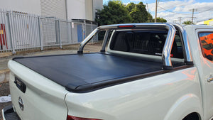 NAVARA NP300 DC 2021+ ELECTRIC ROLLER SHUTTER COVER for Sports Bar tonneau hard lid (PRO-4X, N-Trek, ST, ST-X, RX, SL)