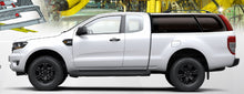 Painted Ford RANGER PX PX2 PX3 2012-2021 DC V4 Steel Canopy with Lift-Up Side Windows