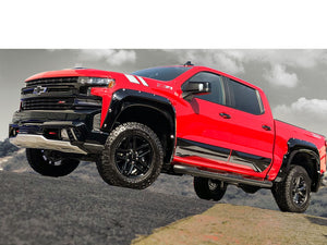 Chev SILVERADO 2019-2022 AIR DESIGN Super Bolt Fender Flares for Short Box (set of 4)