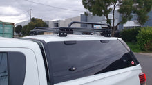 Painted Mitsubishi TRITON MQ MR 2015-2022 DC V4 Steel Canopy with Lift-Up Side Windows