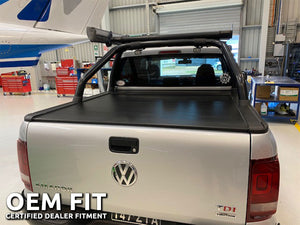 VW AMAROK DUAL CAB 10-21 ELECTRIC ROLLER SHUTTER COVER for Sports Bar tonneau hard lid